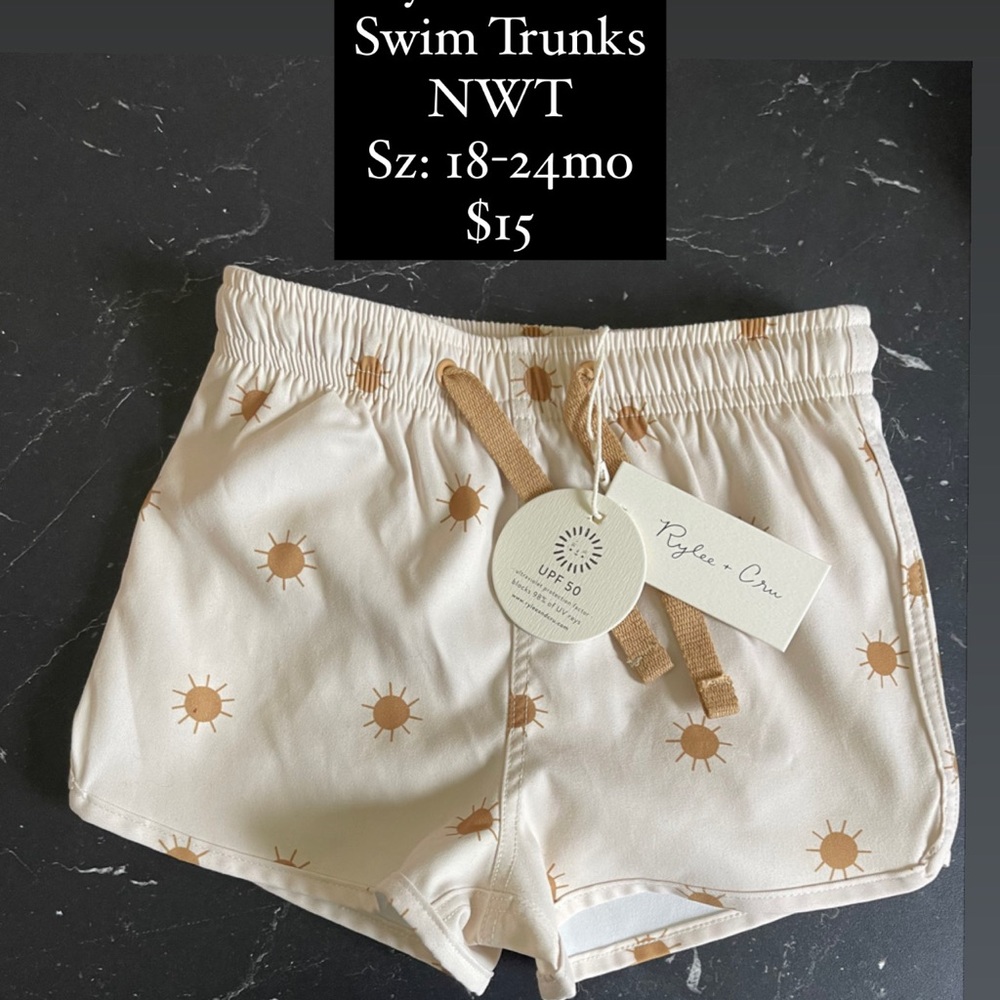 Rylee + Cru Swim Trunks